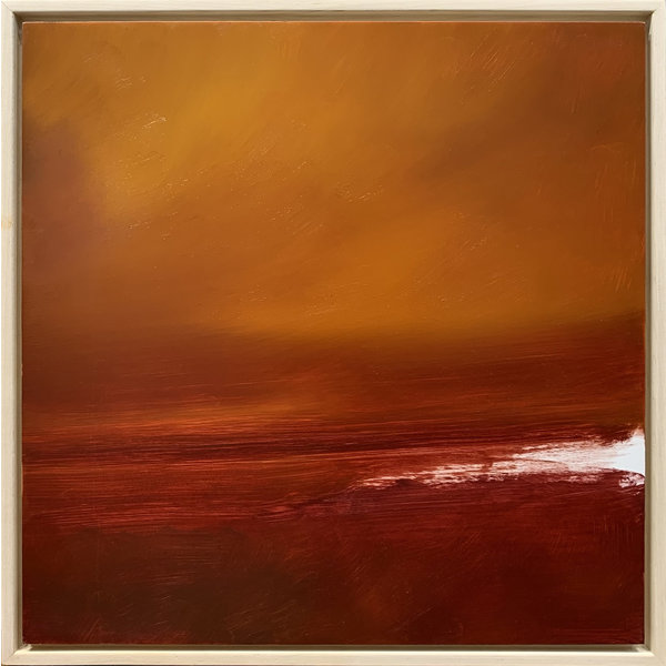 Sylvia Benitez | 17x17 | Burnt Orange Marsh