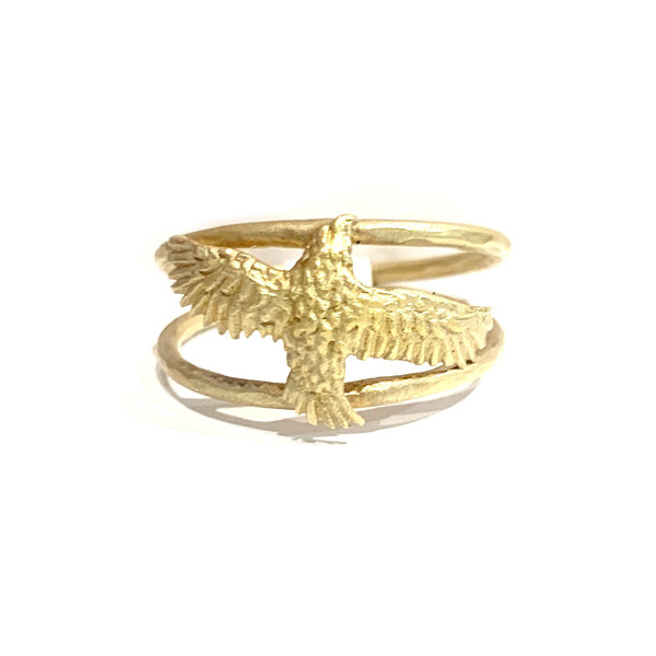 Double banded Bird of Prey ring