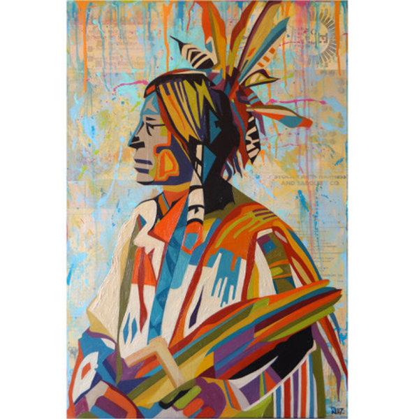 Native American Profile III *Sold*