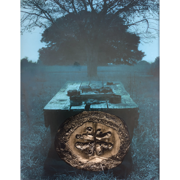 Untitled, 1968 - Tree, Nut, and Table | 13x10