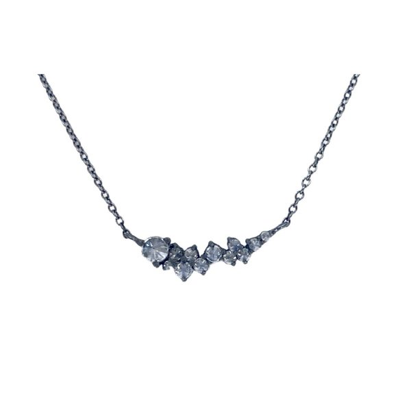 12 Prong-Set Diamond Necklace