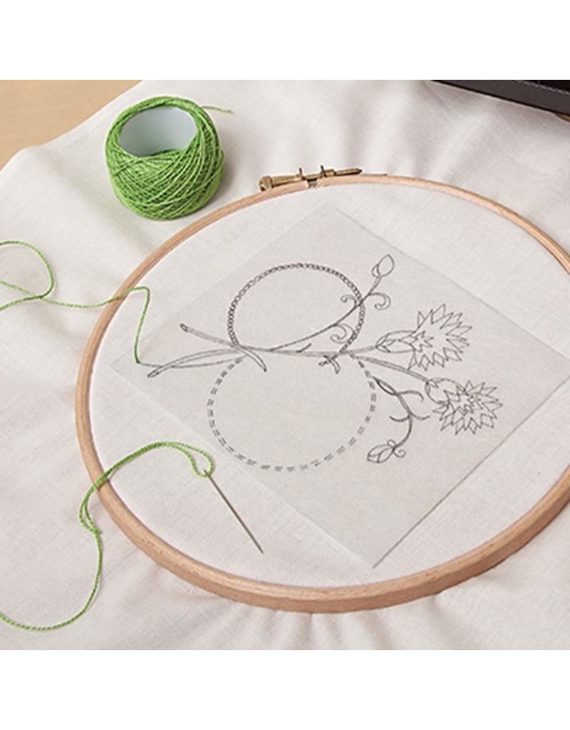 WashAway Stitch Stabilizer 10 sheets 8.5”x11” Picking Daisies