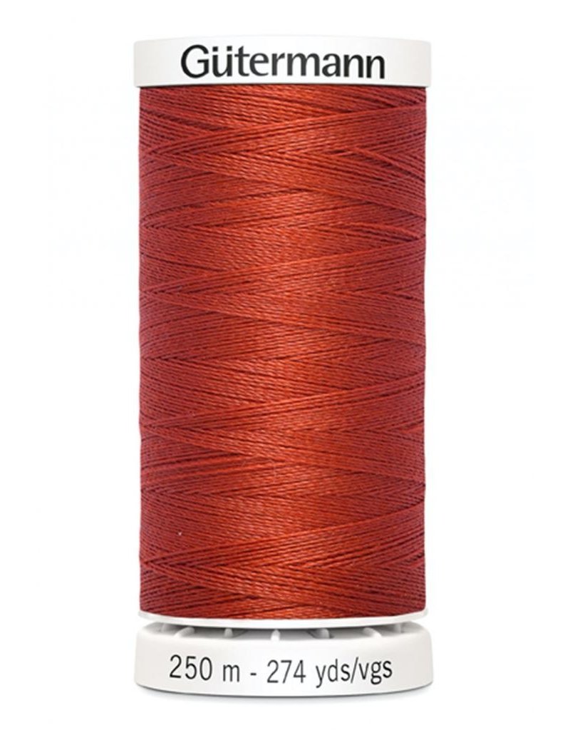 Gutermann Thread, 250M476 Copper, SewAll Polyester All Purpose Thread