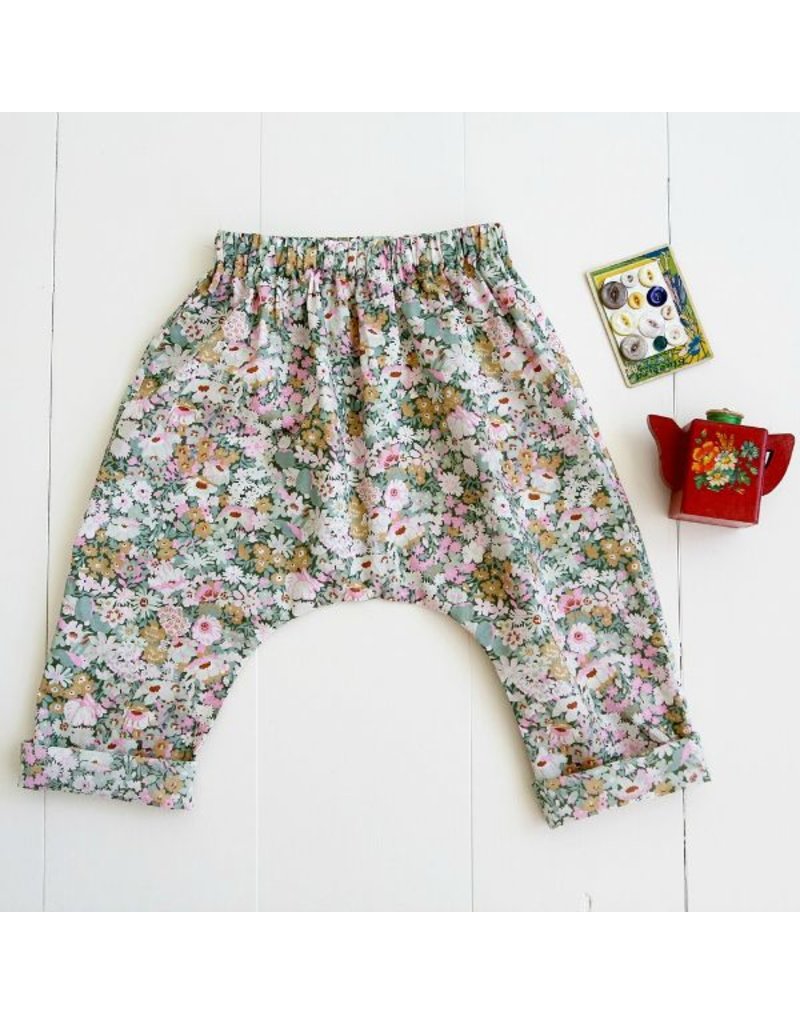 Toddler Harem Pants Sewing Pattern Children Pants Pdf - Etsy