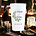 Wedding cups greenery wreath
