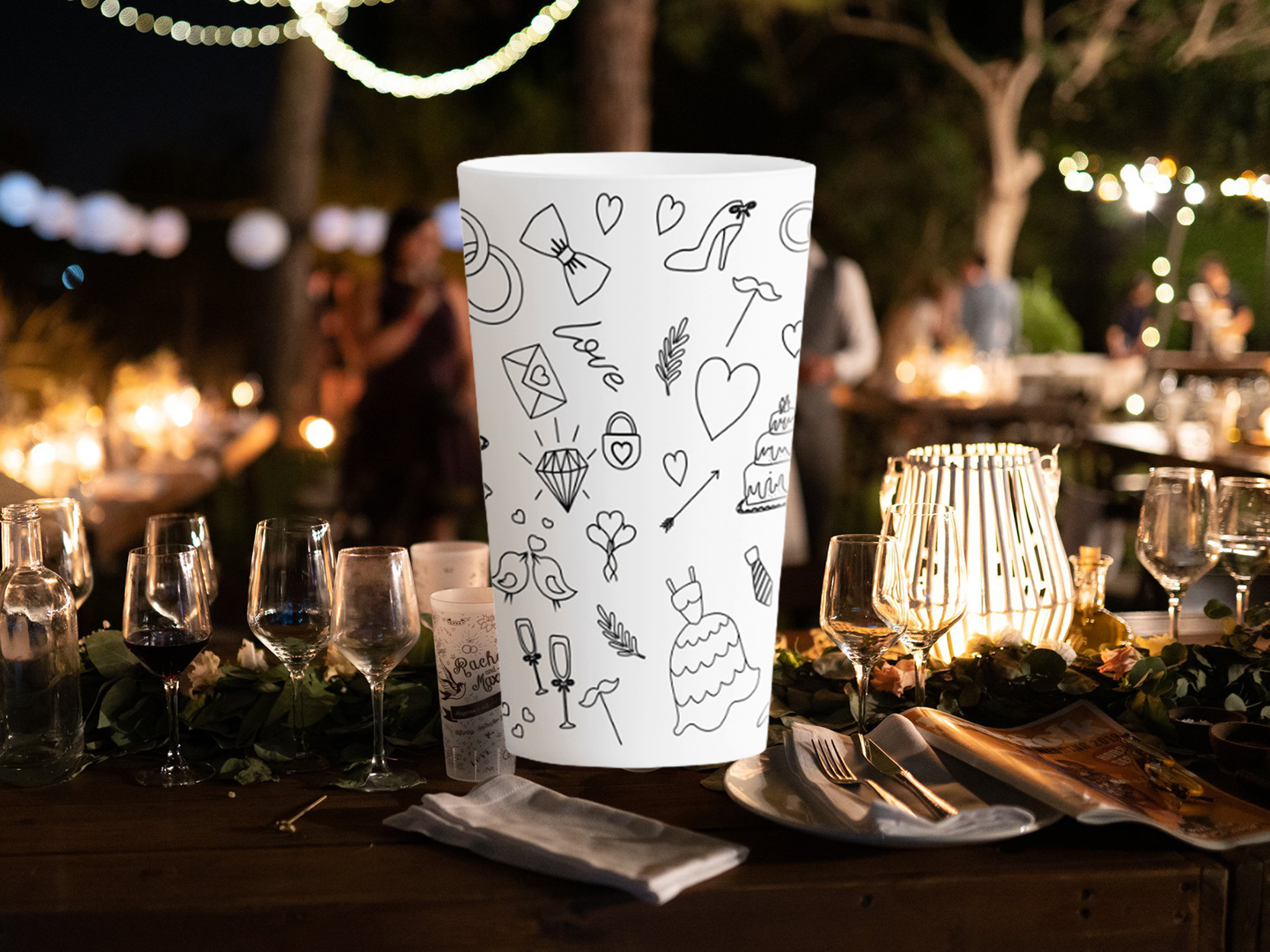 Eco30 - Reusable wedding cup 30cl / 10oz - Ecocup Canada