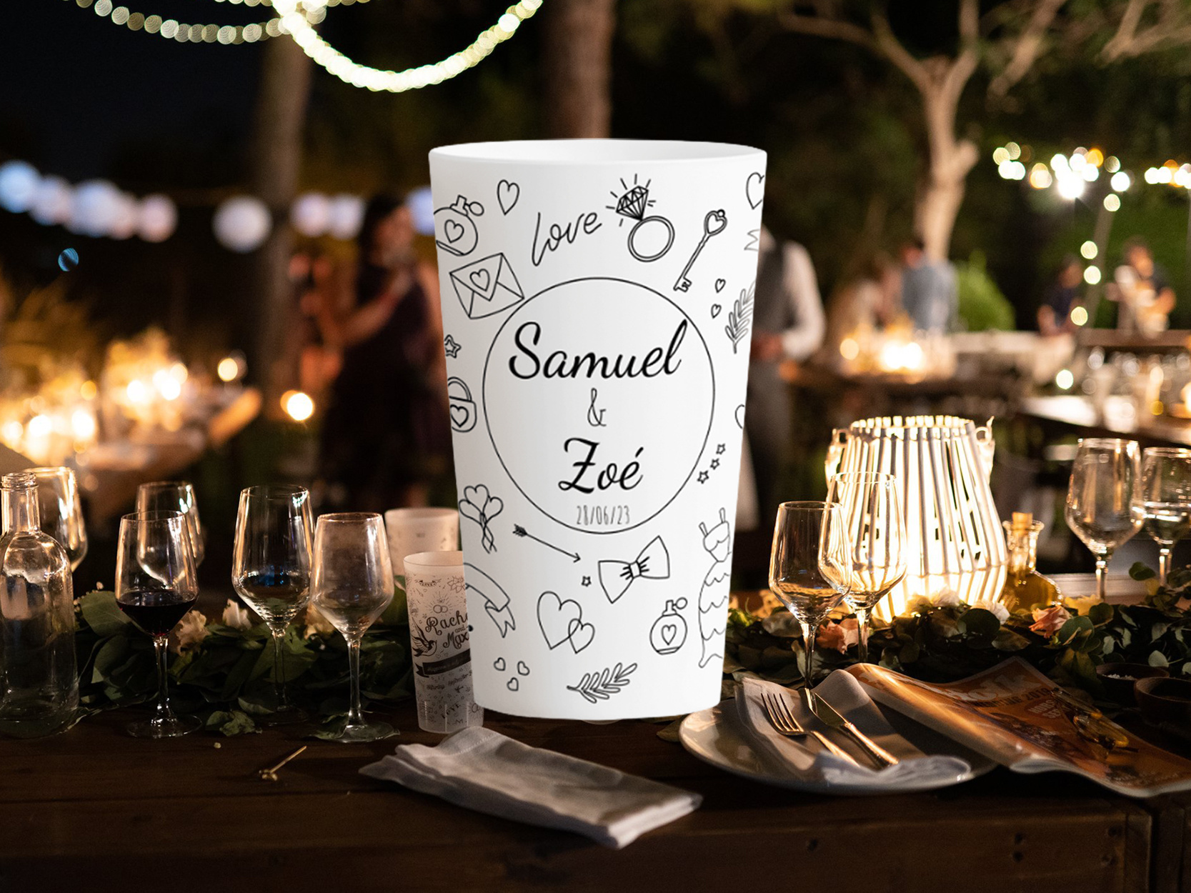 Eco30 - Reusable wedding cup 30cl / 10oz - Ecocup Canada