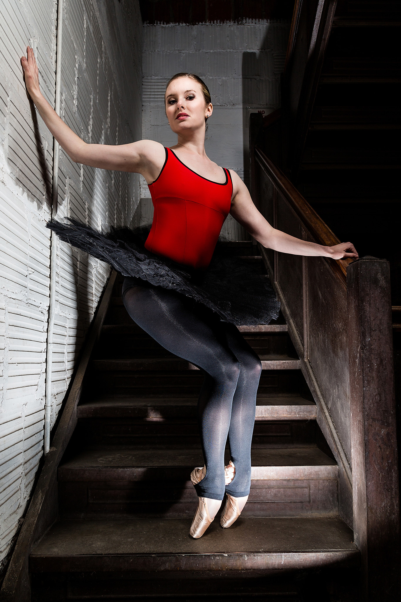 Julie Brumfiel en pointe 