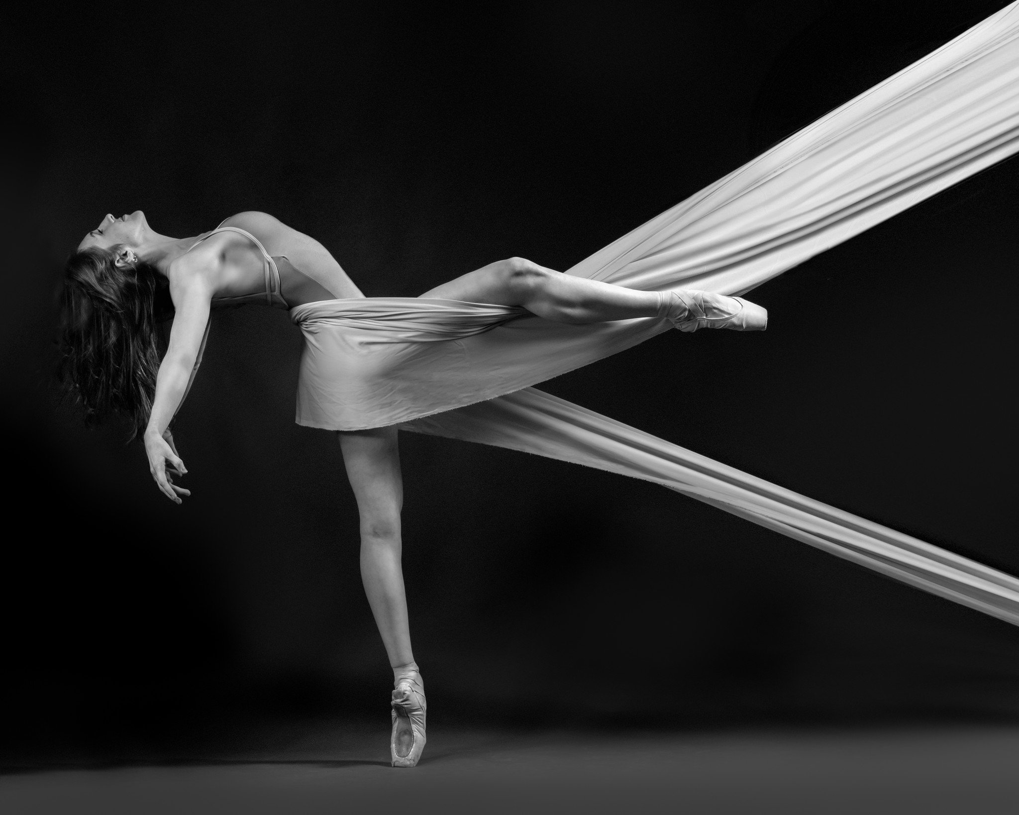 Beautiful Ballerina Studio Photo by Richard Calmes