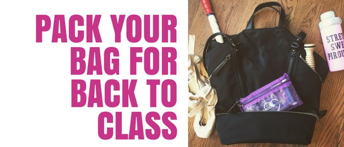 Pack Your Bag For Back To Class
