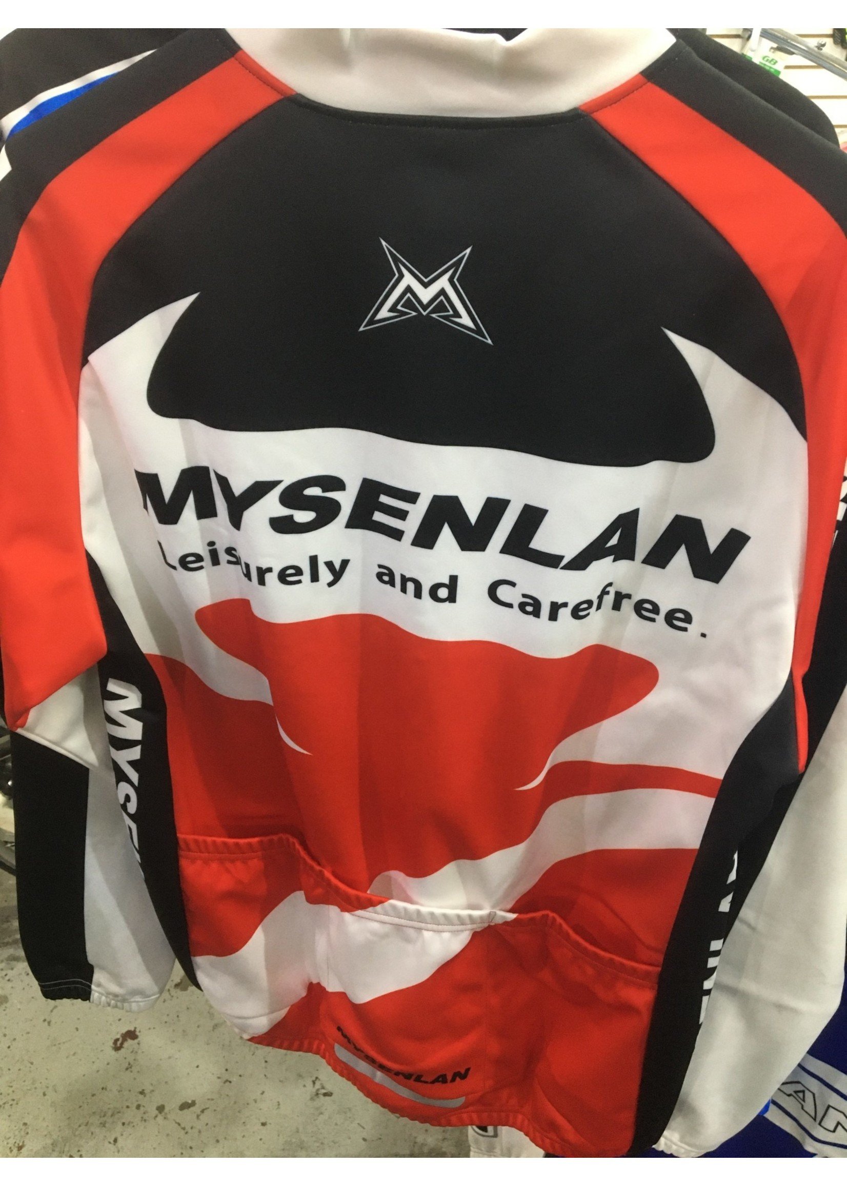 Mysenlan Red/Black/White Jacket "Lesiurely and Carefree"