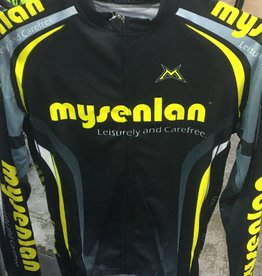 MySenlan Mysenlan Black/Grey/Yellow Jersey+Shorts