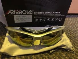 Farova Silvery Grey Sunglasses + Prescription Slot + 5 Lenses
