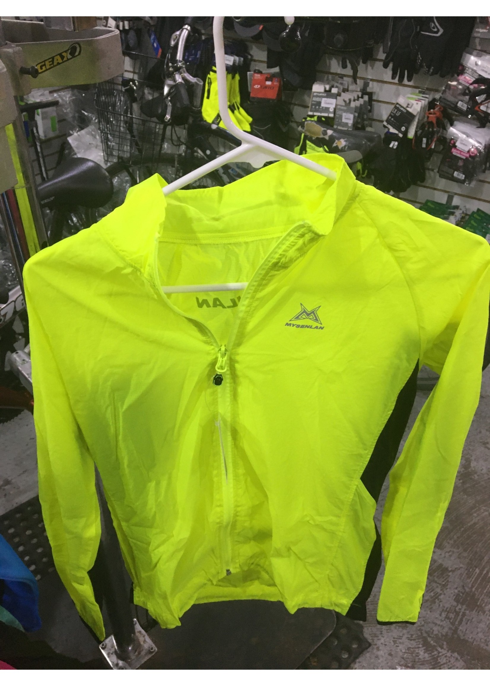 Mysenlan Yellow Windbreaker Jacket