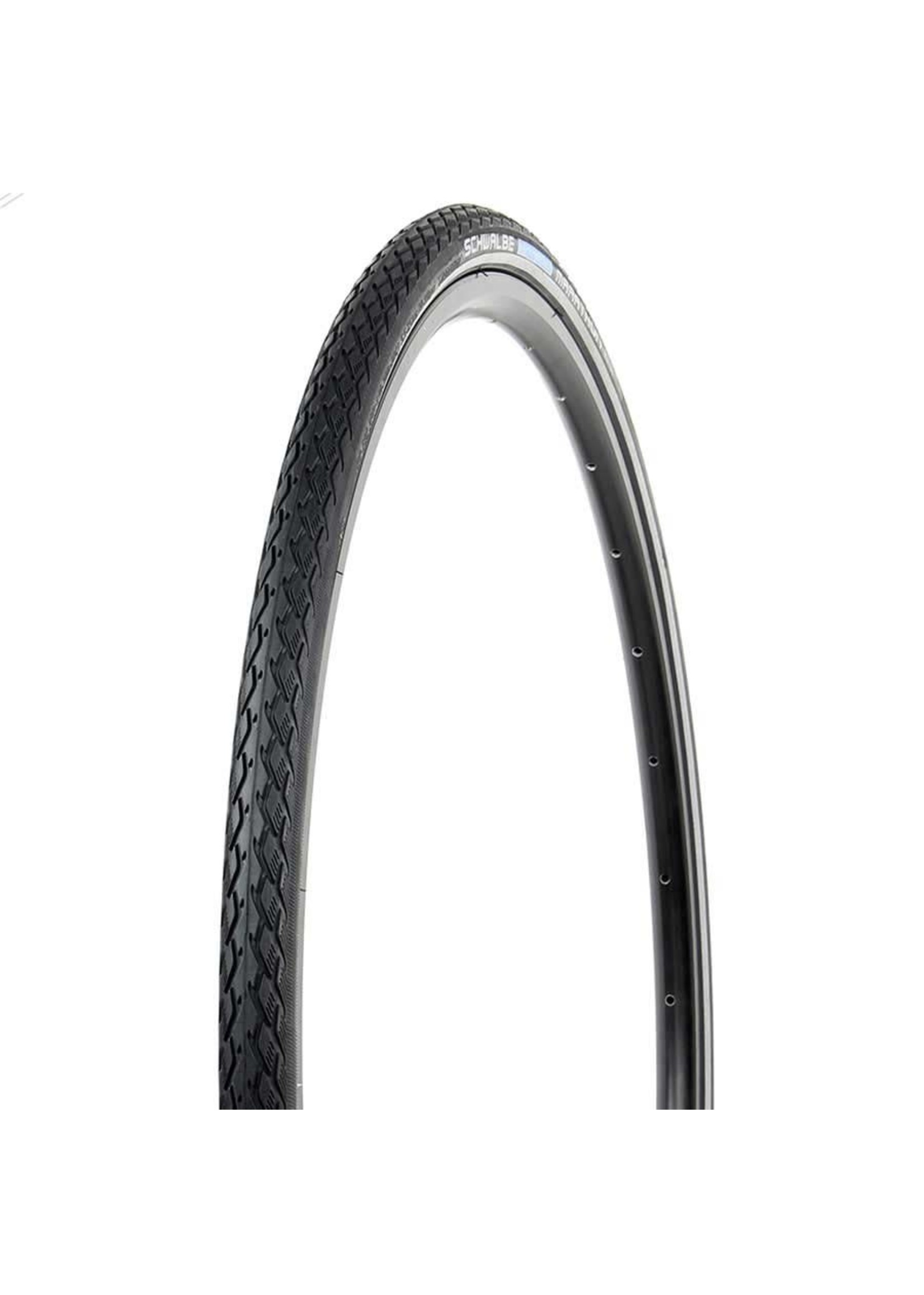 Schwalbe Schwalbe, Marathon, Tire, 700x28C, Wire, Clincher, Endurance, GreenGuard, 67TPI, Black