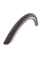 Schwalbe Schwalbe Lugano ll Tire 700 x 25C (25-622) Red Stripes, K-Guard, Silica, Wire