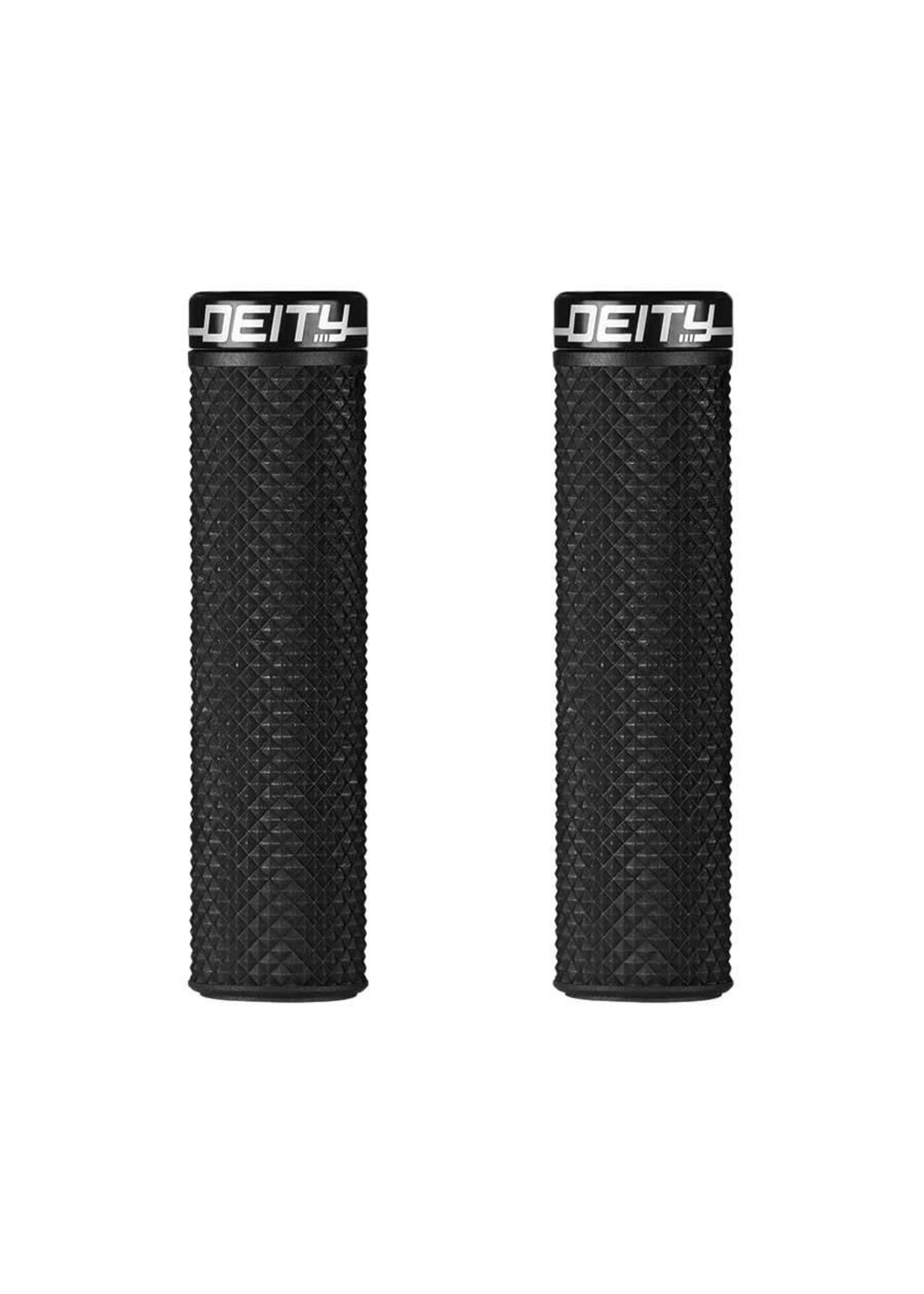 Deity Supracush Grips Black 133mm Pair Deity