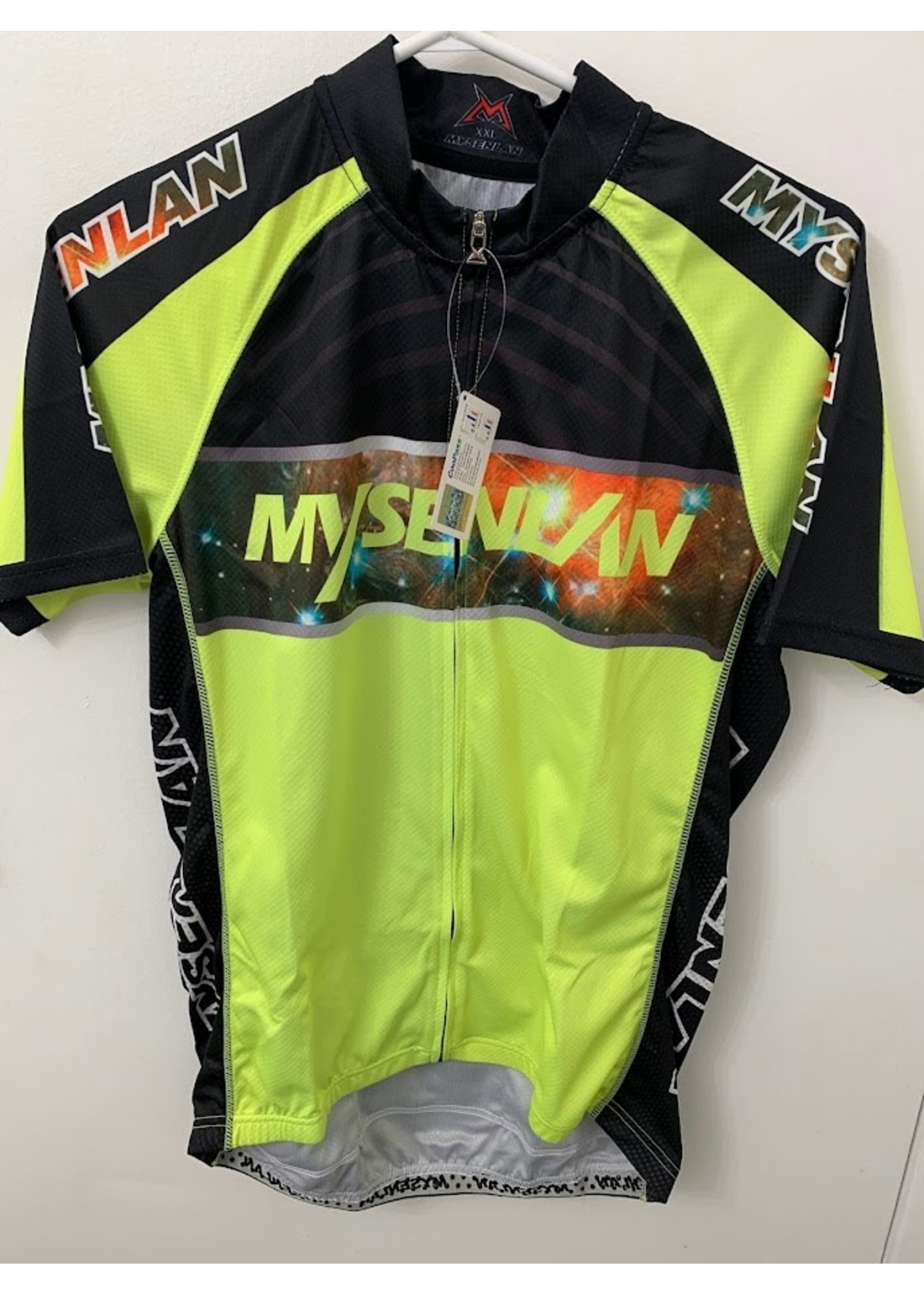 Mysenlan Men's Jersey Neon Yellow/Black