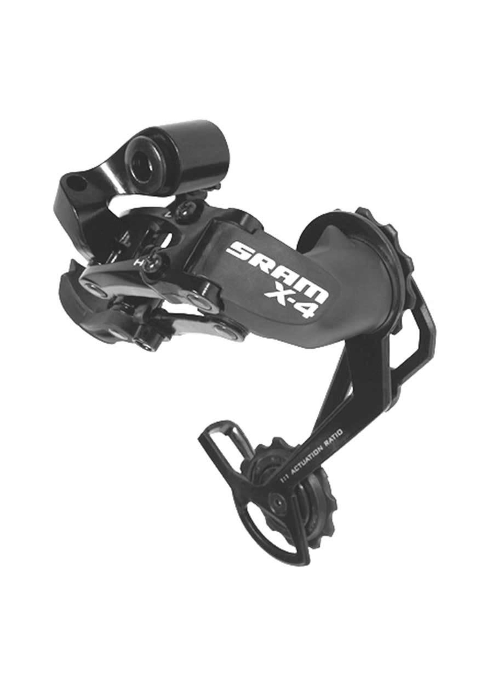 Sram X4 7/8/9spd Rear Derailleur Long Cage Black Sram