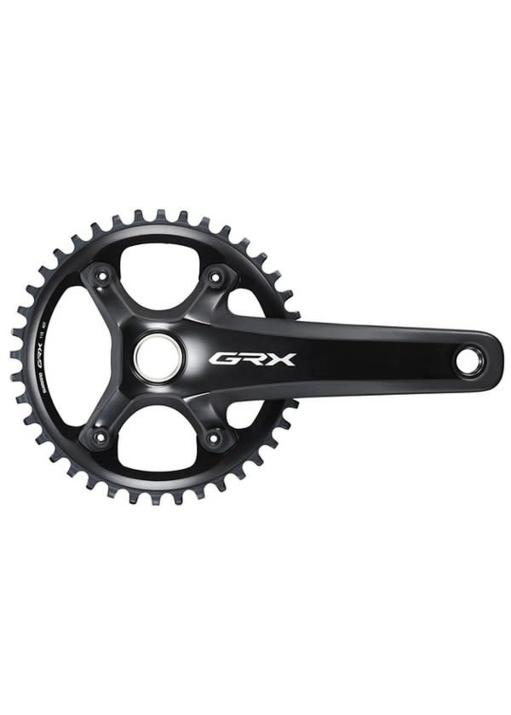 Shimano Shimano, GRX FC-RX810-1, Crankset, Speed: 11, Spindle: 24mm, BCD: 110, 40, Hollowtech II, 175mm, Black, Road Disc