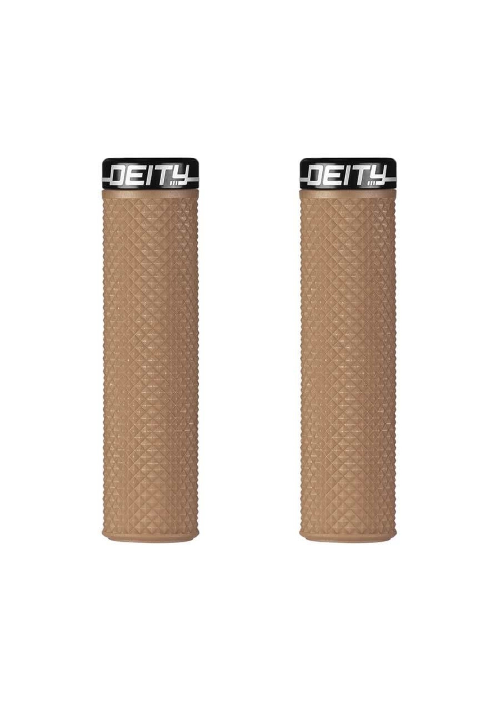 Deity Deity, Supracush, Grips, 133mm, Gum, Pair