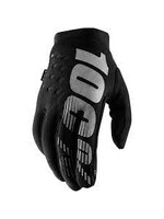 100% 100% Brisker Cold Weather Gloves, Black, Women's X-Large (XL)