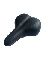 Megasoft R195 Recreational Saddle 265x195mm Unisex Black Megasoft