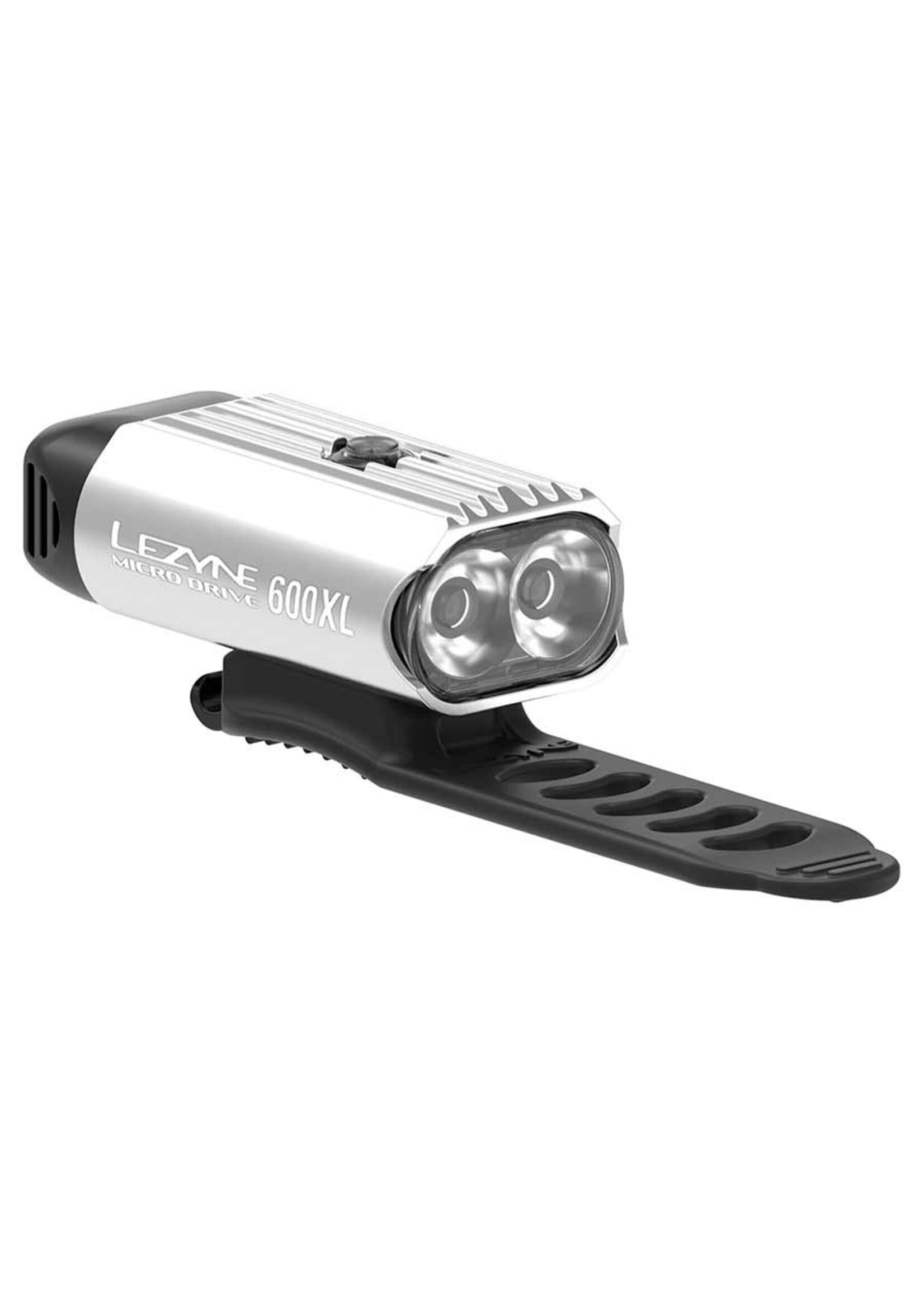 Lezyne Micro Drive 600XL Front Silver Lezyne