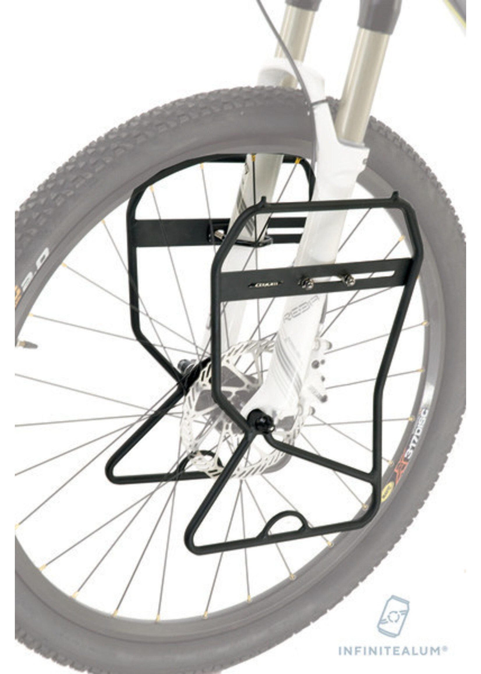 Axiom Journey Front Suspension/Disc Lowrider Rack Black Axiom