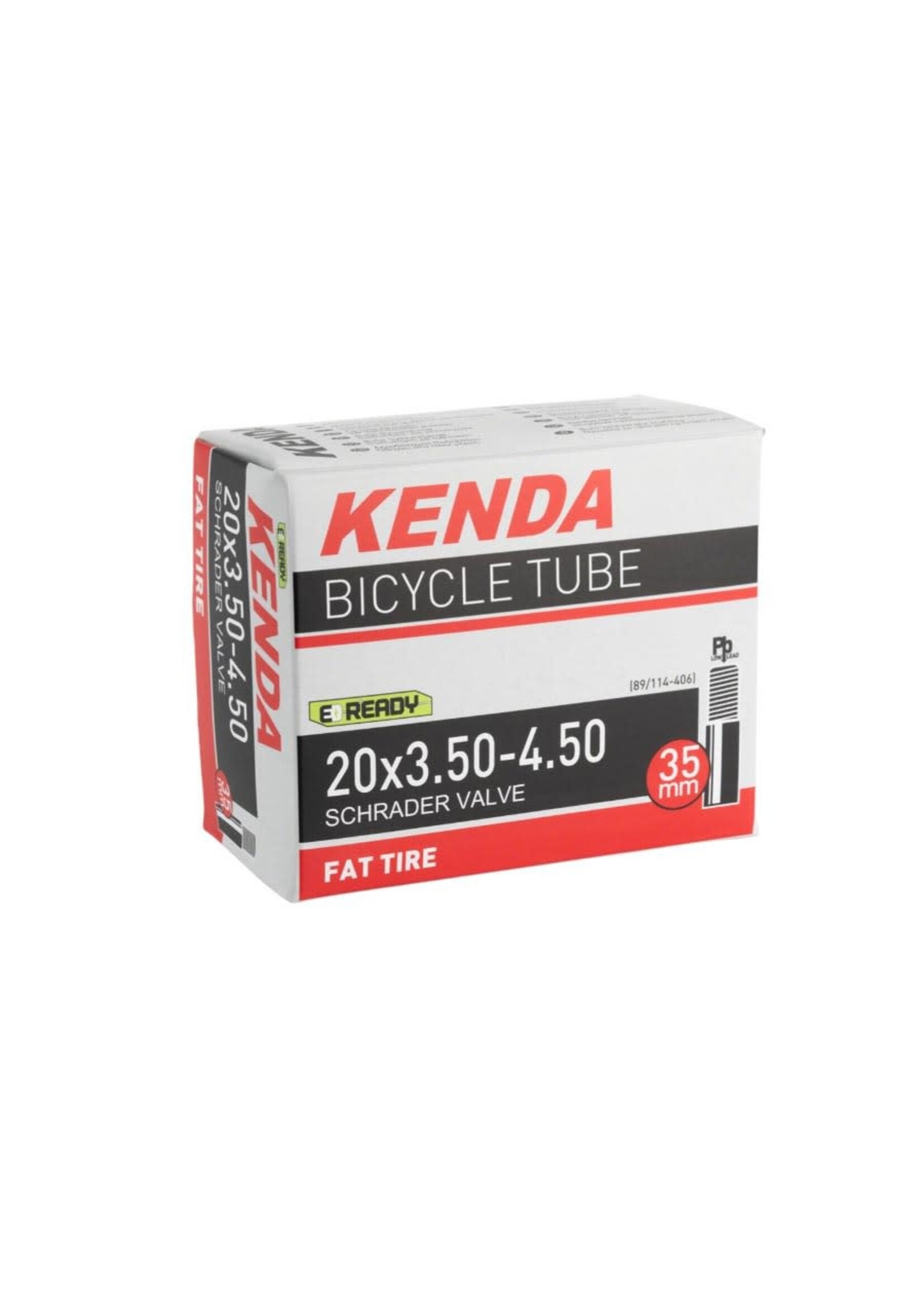Kenda 20x3.5-4.5" Schrader Tube Kenda