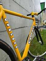 Cypress Yellow Track Bike