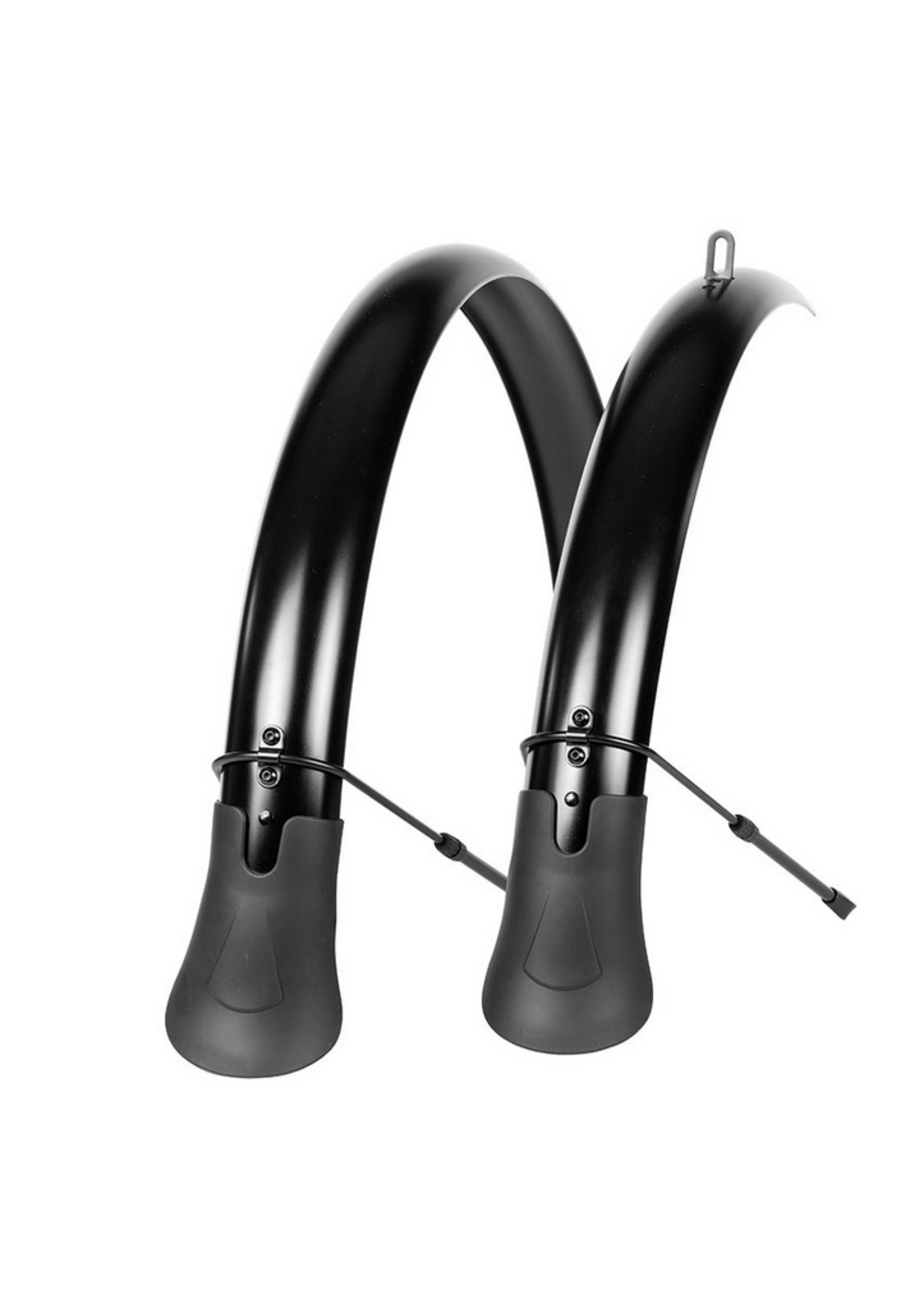 EVO Evo Fast Fit Front and Rear Full Fender set 60mm Wide for 26inch 1.5-2.0 or 650b 32-47mm