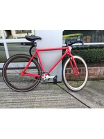 Bright Red Fixed Gear