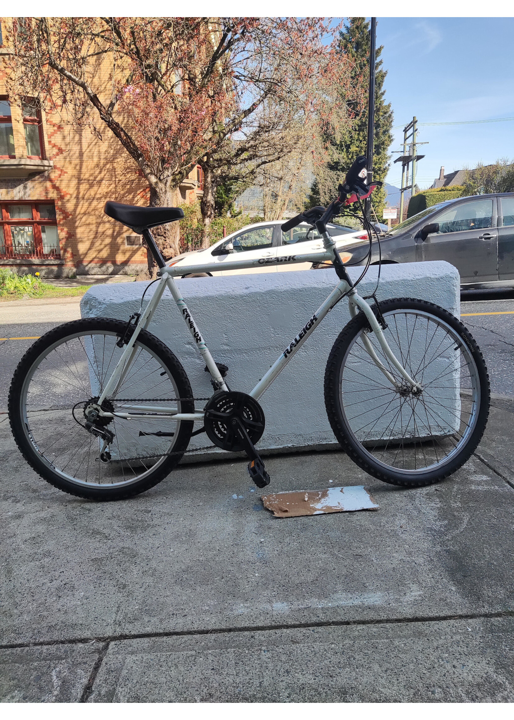 Raleigh Raleigh White Ozark Trail 58CM ST 56CM TT