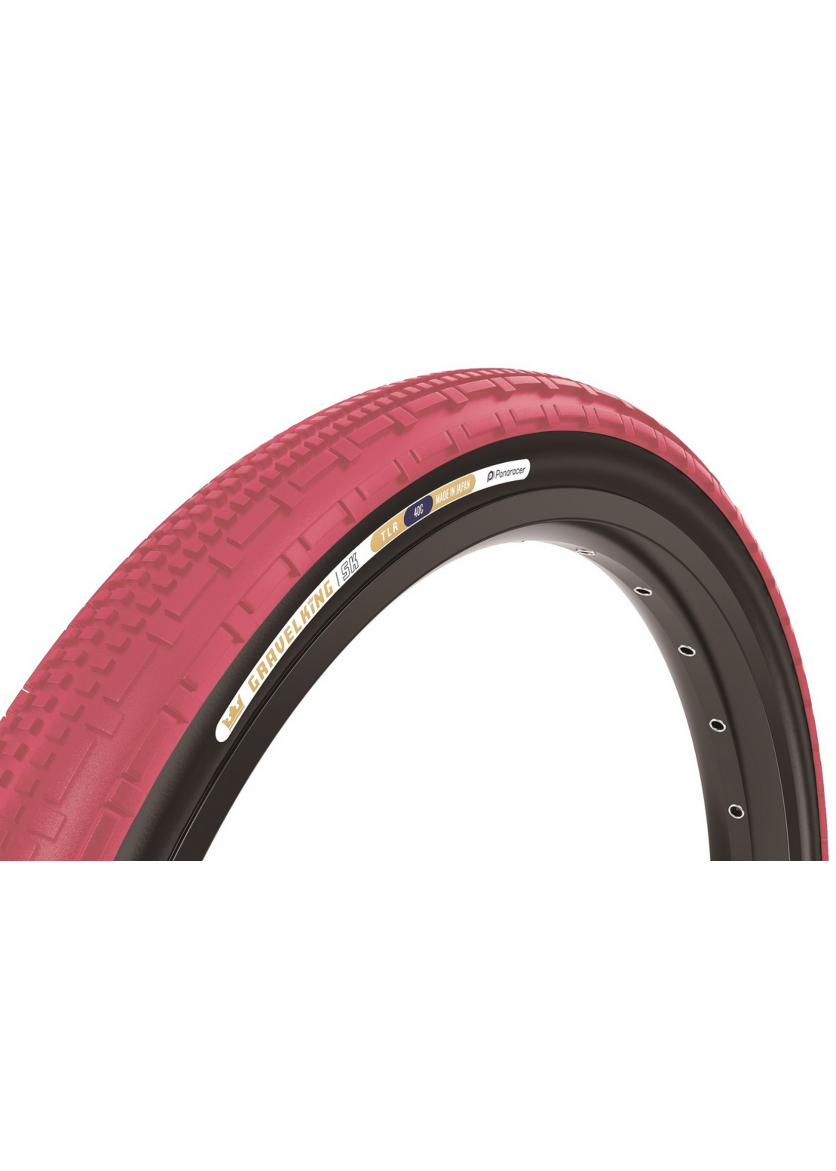 Panaracer GRAVELKING SK 700C TIRE – LIMITED CRANBERRY/BLACK