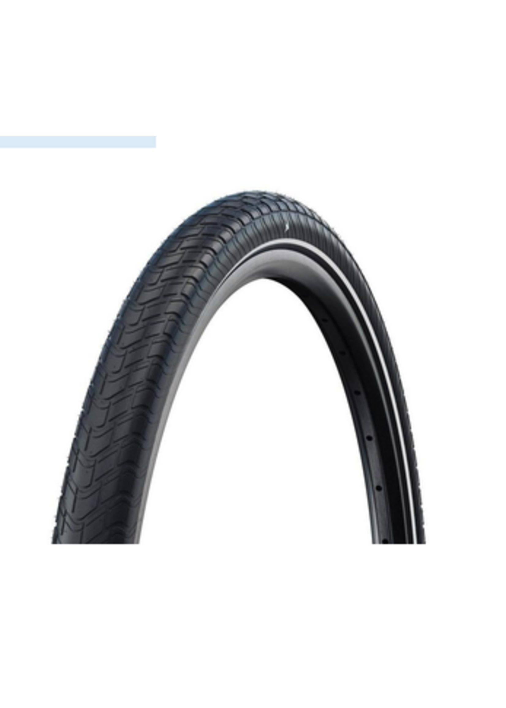 Schwalbe Schwalbe Motion Big Apple Tire, 26 x 2.00 (50-559), Black w/Reflective Strip, RaceGuard, Addix Green, Wire