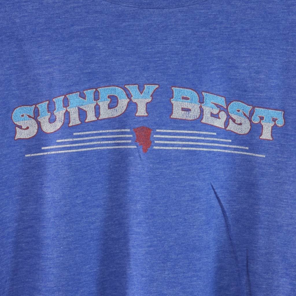 Local Music Sundy Best Blue T-Shirt - 2XL