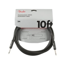 Fender NEW Fender Professional Series Cable - 10' - Straight/Straight - Black
