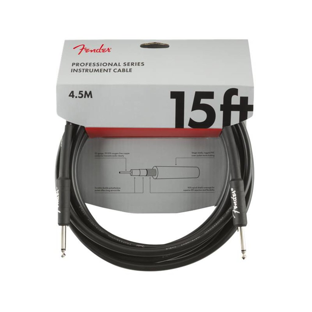 Fender NEW Fender Professional Series Cable - 15'