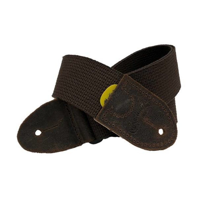Martin NEW Martin Basic Cotton Weave Guitar Strap - Brown