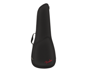 Fender FU610 Concert Ukulele Gig Bag Black Mountain Music Exchange