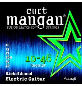 Curt Mangan NEW Curt Mangan Nickel Wound Electric Strings - .010-.046