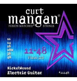Curt Mangan NEW Curt Mangan Nickel Wound Electric Strings - .011-.048