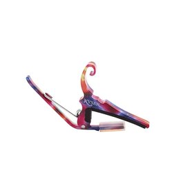 Kyser NEW Kyser KG6 Guitar Capo - Tie Dye