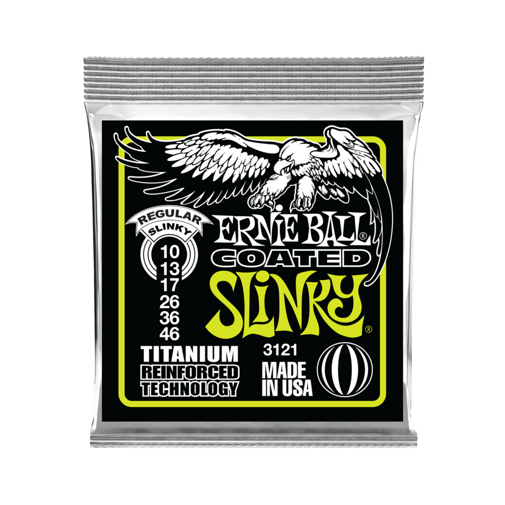 Ernie Ball NEW Ernie Ball Regular Slinky Titanium Electric Strings - .010-.046