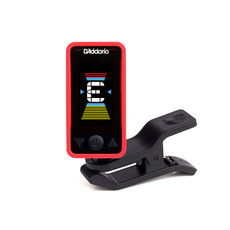 D'Addario NEW D'Addario Eclipse PW‑CT‑17 Eclipse Chromatic Clip‑On Tuner - Red