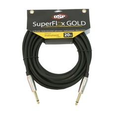 SuperFlex NEW SuperFlex GOLD SFI-20SS Premium Instrument Cable 20'