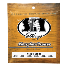SIT NEW SIT Phosphor Bronze Acoustic Guitar Strings - Light - .012-.054