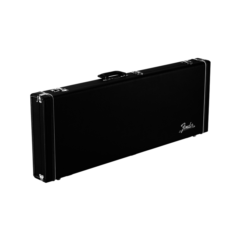 Fender NEW Fender Classic Series Wood Case - Jazzmaster/Jaguar - Black