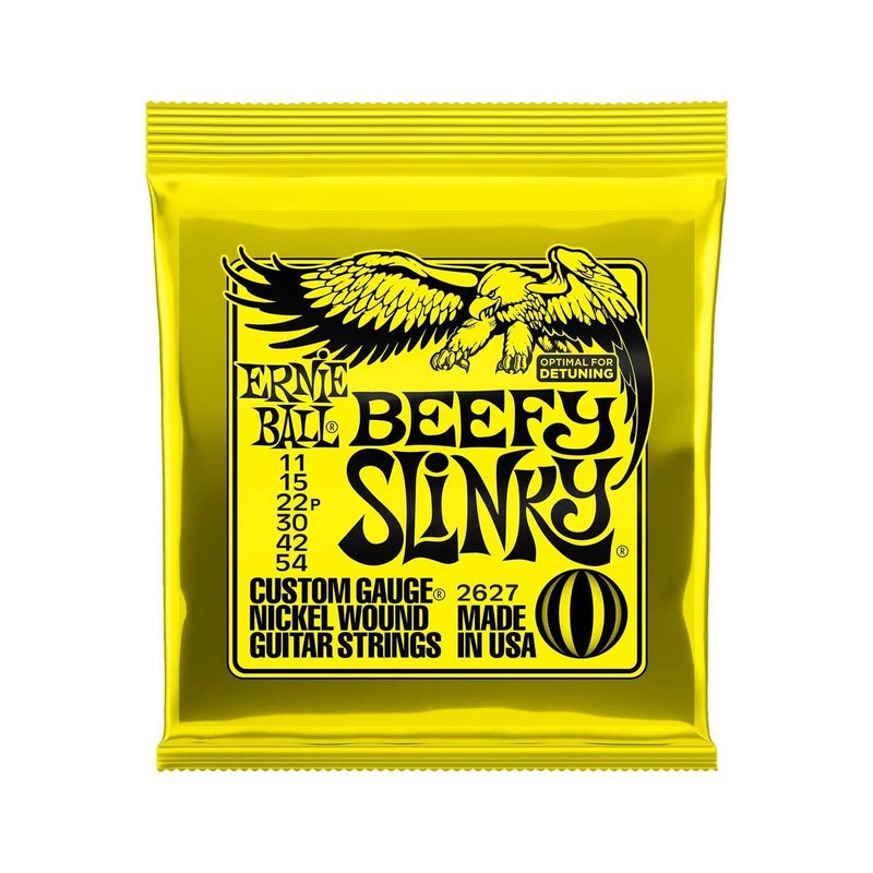 Ernie Ball NEW Ernie Ball Beefy Slinky Electric Strings - .011-.054